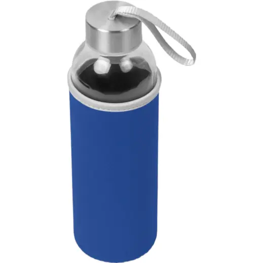 Kooshty Neo Glass Water Bottle Blue Unbranded